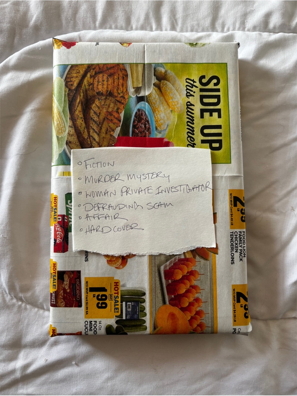 Blind Date With A Book-Murder/Mystery Edition